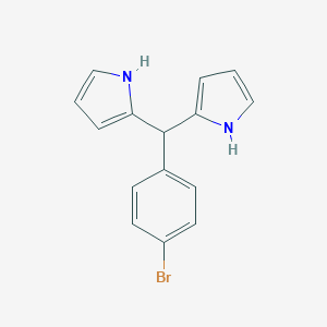 molecular formula C15H13BrN2 B189472 5-(4-溴苯基)二吡咯甲烷 CAS No. 159152-11-1