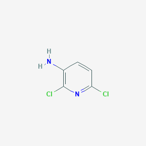 molecular formula C5H4Cl2N2 B189475 3-氨基-2,6-二氯吡啶 CAS No. 62476-56-6