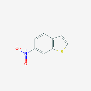 molecular formula C8H5NO2S B189477 6-硝基苯并[b]噻吩 CAS No. 17402-90-3