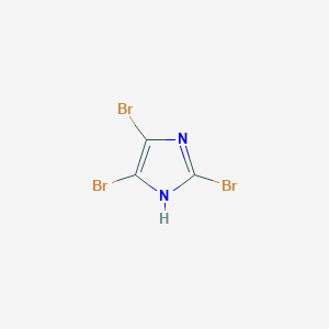 molecular formula C3HBr3N2 B189480 2,4,5-三溴咪唑 CAS No. 2034-22-2