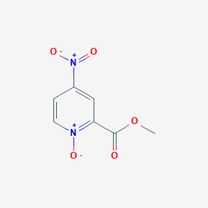 B189486 Methyl 4-nitropyridine-2-carboxylate 1-oxide CAS No. 60923-20-8