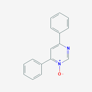 molecular formula C16H12N2O B189492 Pyrimidine, 4,6-diphenyl-, 1-oxide CAS No. 60545-98-4