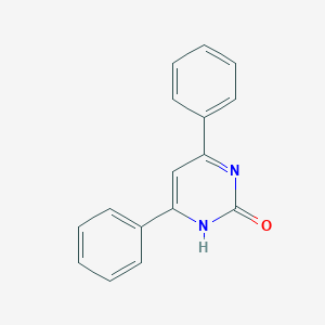 molecular formula C16H12N2O B189493 4,6-Diphenylpyrimidin-2-ol CAS No. 4120-05-2