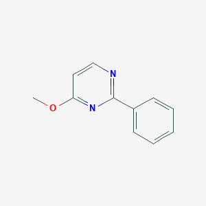molecular formula C11H10N2O B189508 4-Methoxy-2-phenylpyrimidine CAS No. 33630-20-5