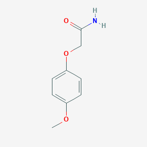 B189527 2-(4-Methoxyphenoxy)acetamide CAS No. 30893-64-2