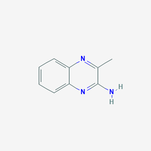 molecular formula C9H9N3 B189528 3-甲基喹喔啉-2-胺 CAS No. 34972-22-0