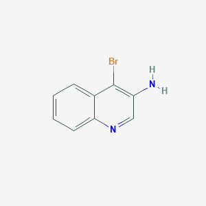 molecular formula C9H7BrN2 B189531 4-溴-3-喹啉胺 CAS No. 36825-34-0