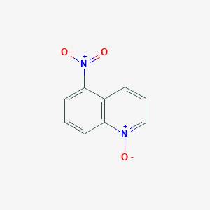 molecular formula C9H6N2O3 B189532 5-硝基喹啉 1 氧化物 CAS No. 7613-19-6