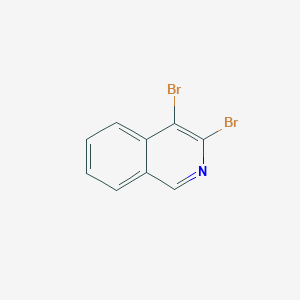 molecular formula C9H5Br2N B189536 3,4-二溴异喹啉 CAS No. 36963-44-7