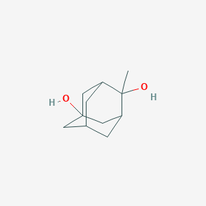 molecular formula C11H18O2 B189541 4-甲基金刚烷-1,4-二醇 CAS No. 165963-57-5