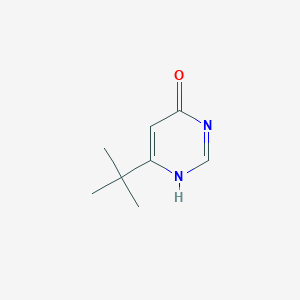 molecular formula C8H12N2O B189544 4-t-Butyl-6-hydroxypyrimidine CAS No. 3438-49-1