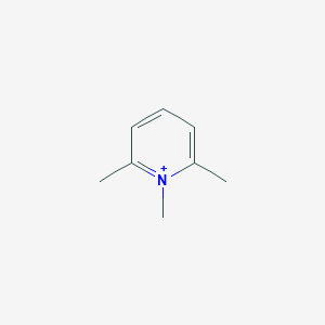 molecular formula C8H12N+ B189545 1,2,6-三甲基吡啶鎓 CAS No. 33718-19-3