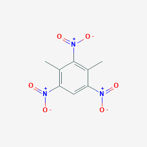 molecular formula C8H7N3O6 B189555 2,4,6-Trinitro-m-xylene CAS No. 632-92-8