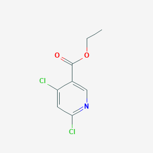 molecular formula C8H7Cl2NO2 B189557 4,6-二氯烟酸乙酯 CAS No. 40296-46-6