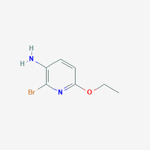 B189567 2-Bromo-6-ethoxypyridin-3-amine CAS No. 625822-15-3