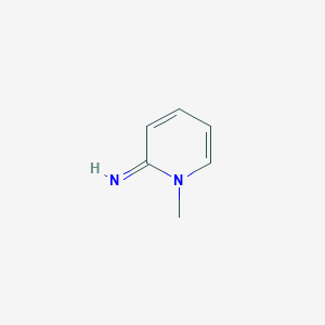 molecular formula C6H8N2 B189590 1-methylpyridin-2(1H)-imine CAS No. 4088-63-5