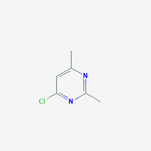 molecular formula C6H7ClN2 B189592 4-Chloro-2,6-dimethylpyrimidine CAS No. 4472-45-1