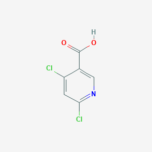 molecular formula C6H3Cl2NO2 B189603 4,6-二氯烟酸 CAS No. 73027-79-9