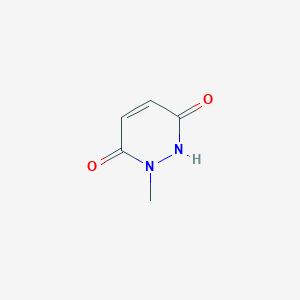 molecular formula C5H6N2O2 B189610 3-羟基-1-甲基吡哒嗪-6(1H)-酮 CAS No. 5436-01-1