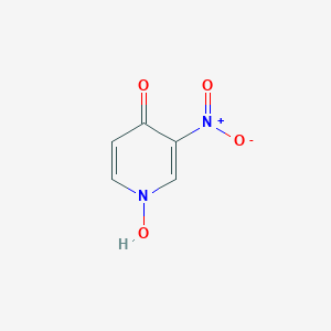 molecular formula C5H4N2O4 B189616 4-羟基-3-硝基吡啶N-氧化物 CAS No. 31872-57-8
