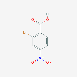 molecular formula C7H4BrNO4 B018962 2-溴-4-硝基苯甲酸 CAS No. 16426-64-5