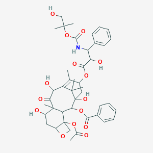 molecular formula C43H53NO15 B018963 多西他赛羟基叔丁基氨基甲酸酯 CAS No. 154044-57-2