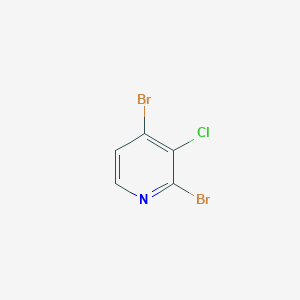 molecular formula C5H2Br2ClN B189631 2,4-二溴-3-氯吡啶 CAS No. 861024-77-3