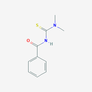 molecular formula C10H12N2OS B189671 N-(dimethylcarbamothioyl)benzamide CAS No. 29511-50-0