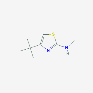 molecular formula C8H14N2S B189681 4-tert-butyl-N-methyl-1,3-thiazol-2-amine CAS No. 82202-31-1