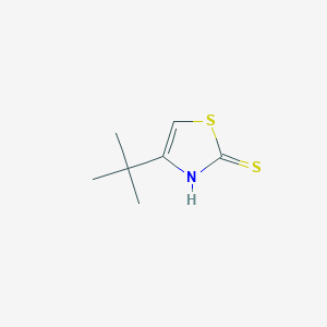 molecular formula C7H11NS2 B189683 4-Tert-butylthiazole-2-thiol CAS No. 2180-05-4