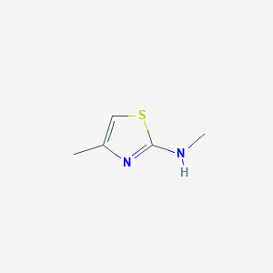 molecular formula C5H8N2S B189690 N,4-二甲基-1,3-噻唑-2-胺 CAS No. 2161-68-4
