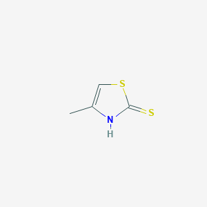 B189695 2(3H)-Thiazolethione, 4-methyl- CAS No. 5685-06-3