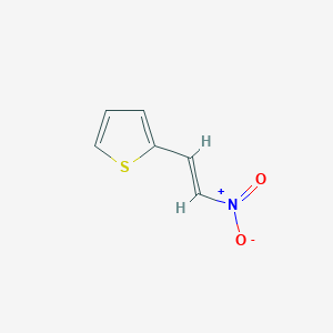 molecular formula C6H5NO2S B189699 2-(2-硝基乙烯基)噻吩 CAS No. 874-84-0