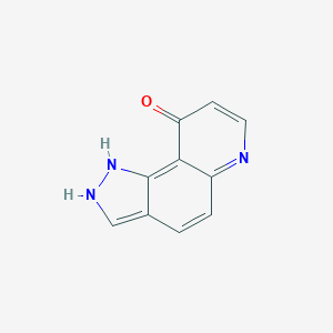 B189729 9-hydroxy-1H-pyrazolo[3,4-f]quinoline CAS No. 148018-23-9