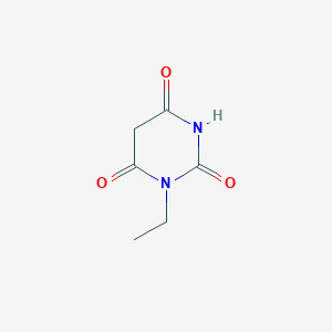 molecular formula C6H8N2O3 B189738 1-ethylpyrimidine-2,4,6(1H,3H,5H)-trione CAS No. 50721-57-8