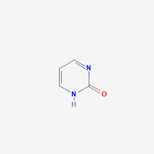 molecular formula C4H4N2O B189755 2-羟基嘧啶 CAS No. 557-01-7