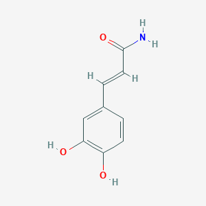 molecular formula C9H9NO3 B189771 3,4-二羟基肉桂酰胺 CAS No. 1202-41-1