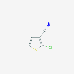 molecular formula C5H2ClNS B189780 2-Chlorothiophene-3-carbonitrile CAS No. 127667-02-1