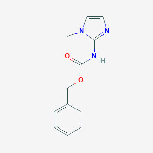 molecular formula C12H13N3O2 B189788 Benzyl (1-methyl-1H-imidazol-2-yl)carbamate CAS No. 164583-78-2