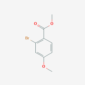 molecular formula C9H9BrO3 B189790 Methyl 2-Bromo-4-methoxybenzoate CAS No. 17100-65-1