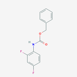 B189795 Benzyl (2,4-difluorophenyl)carbamate CAS No. 112434-18-1