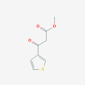 molecular formula C8H8O3S B189796 3-氧代-3-(3-噻吩基)丙酸甲酯 CAS No. 185515-21-3