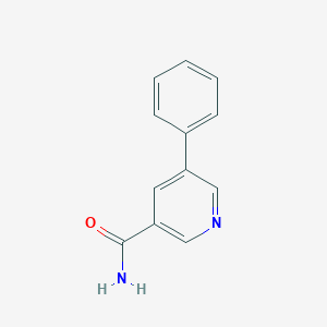 molecular formula C12H10N2O B189816 5-苯基吡啶-3-甲酰胺 CAS No. 10177-15-8