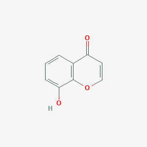 molecular formula C9H6O3 B189817 4H-1-Benzopyran-4-one, 8-hydroxy- CAS No. 16146-63-7