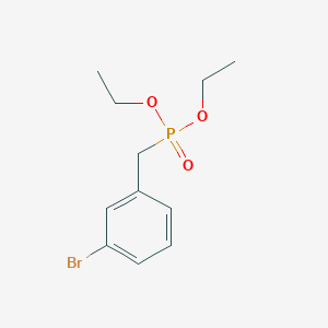 molecular formula C11H16BrO3P B189818 Diethyl 3-Bromobenzylphosphonate CAS No. 128833-03-4