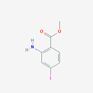 molecular formula C8H8INO2 B189830 2-氨基-4-碘苯甲酸甲酯 CAS No. 144550-76-5