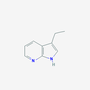 B189836 3-Ethyl-1H-pyrrolo[2,3-b]pyridine CAS No. 10299-74-8