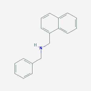 molecular formula C18H17N B189866 苄基萘-1-基甲胺 CAS No. 14393-12-5