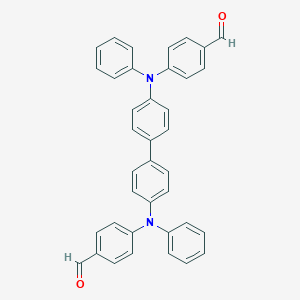 molecular formula C38H28N2O2 B189868 N,N'-双(4-甲酰苯基)-N,N'-二苯基联苯胺 CAS No. 137911-28-5