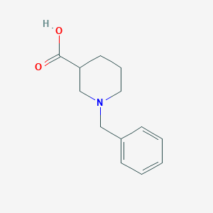 molecular formula C13H17NO2 B189901 1-Benzylpiperidine-3-carboxylic acid CAS No. 141943-04-6
